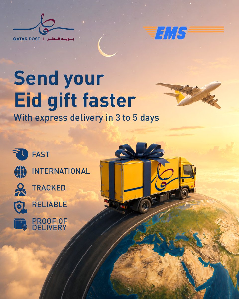 QATAR POST📦 الشركة القطرية للخدمات البريدية tweet media