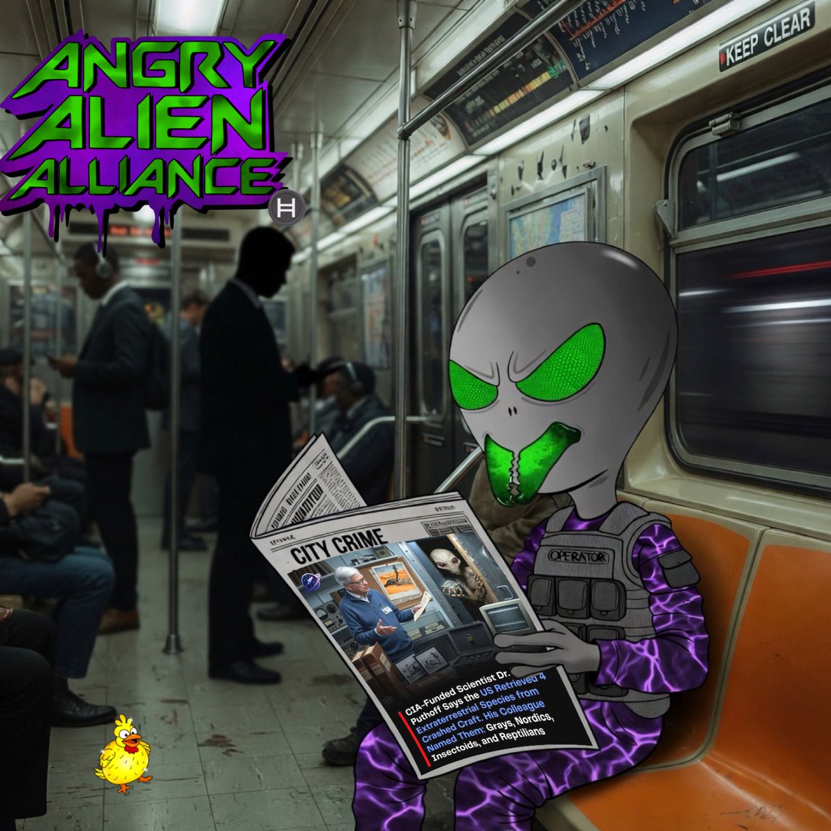 AngryAliensAlly's tweet photo. GM, Alliance. Nothing to see here...👽🔍🕵️‍♂️ https://t.co/wjgzeWdFGe