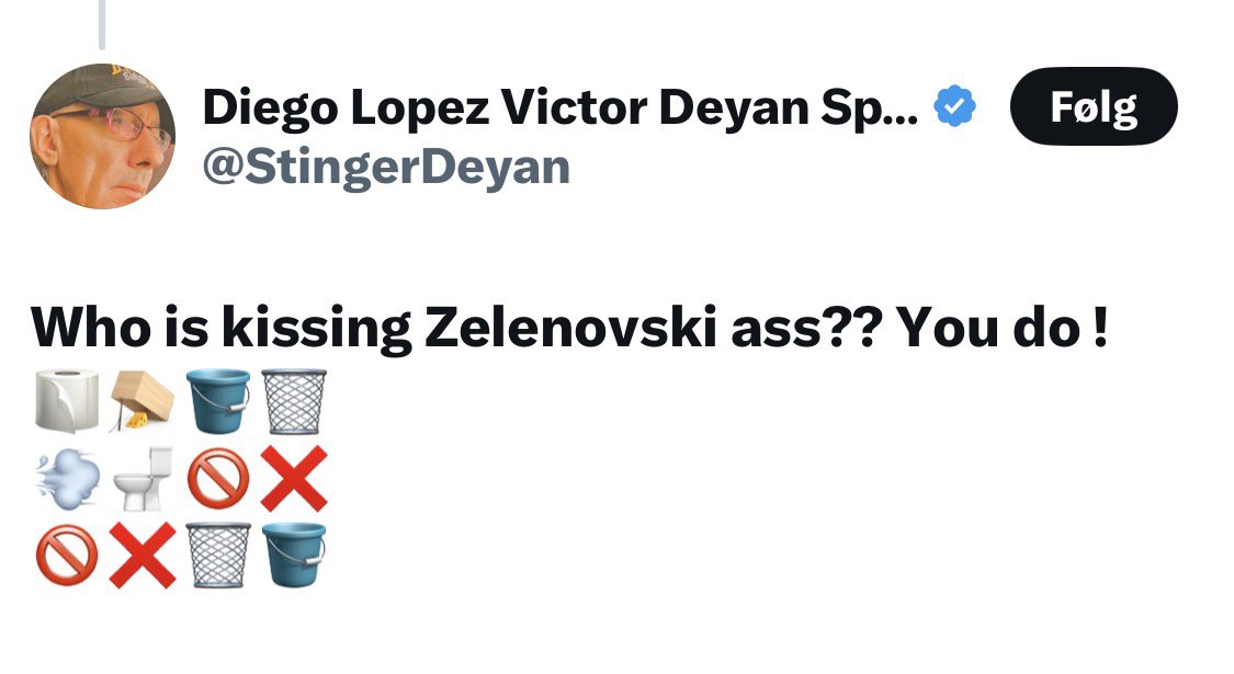 Margageek's tweet photo. Hey Fellas…..does anyone know who Zelenovski is ???
Poor thing blocked me in the same time he wrote to me.
Do you want to say “Hi “ to
@StingerDeyan? https://t.co/ud7ROquETl