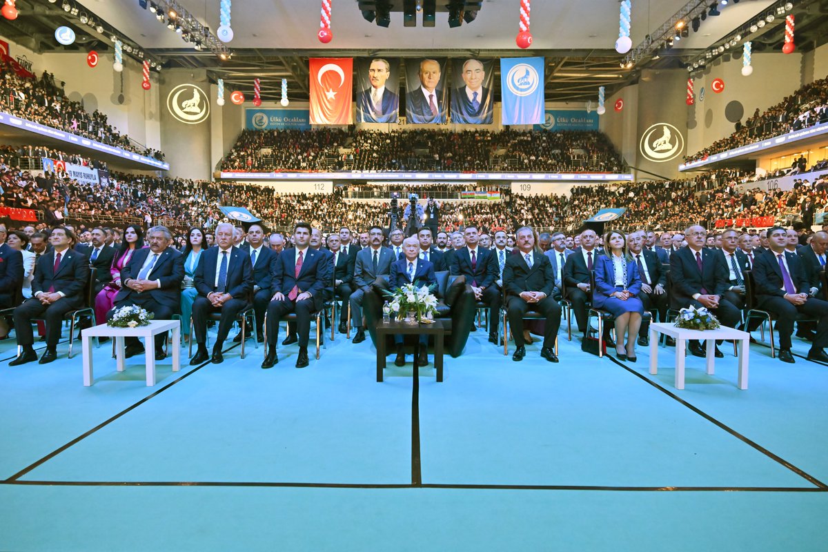 MHP_Bilgi's tweet photo. Ülkü Ocakları Eğitim ve Kültür Vakfı ''Türk Gençliği Büyük Kurultayı''

19 Mayıs 2026 https://t.co/IRnMkj51Fy