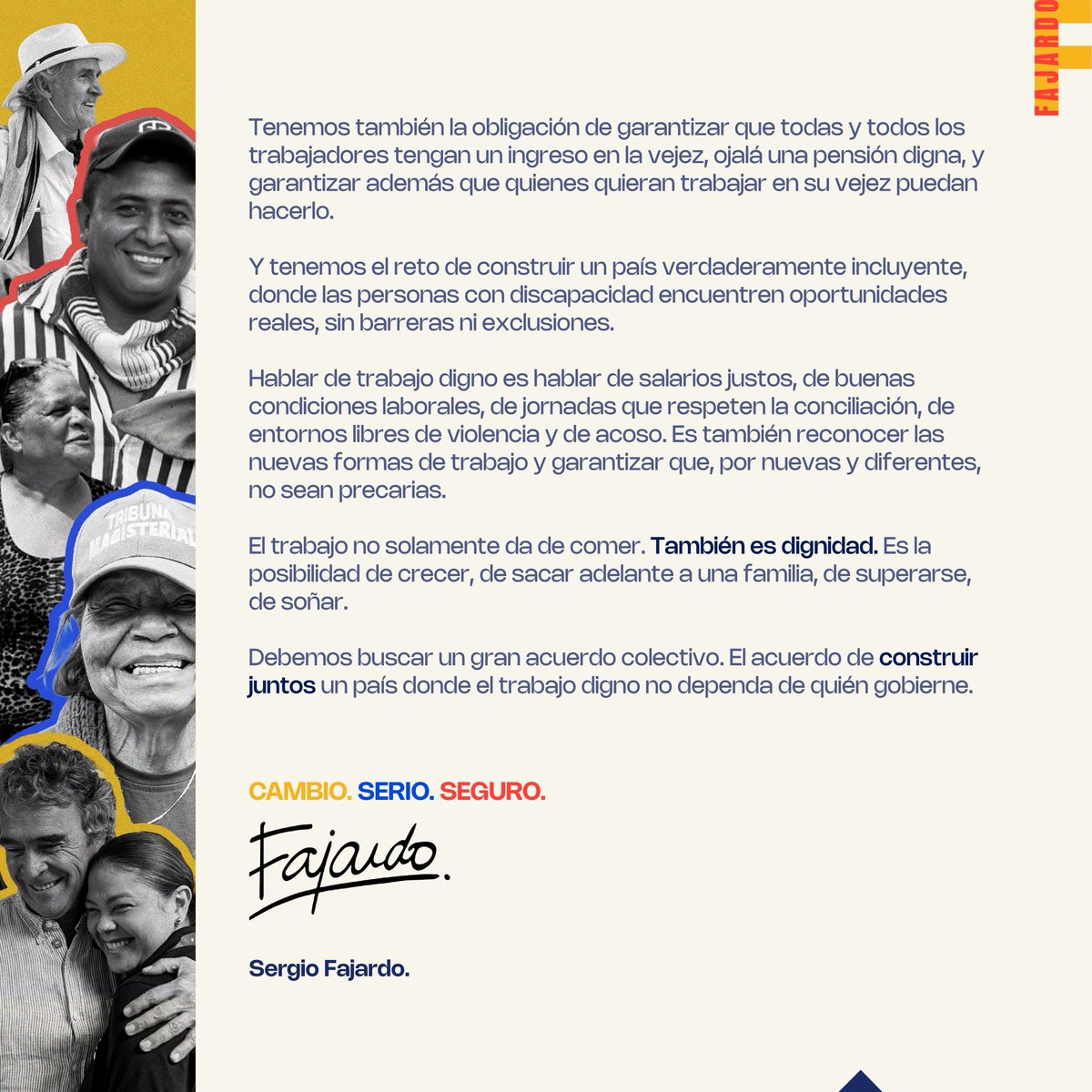 Sergio Fajardo tweet media