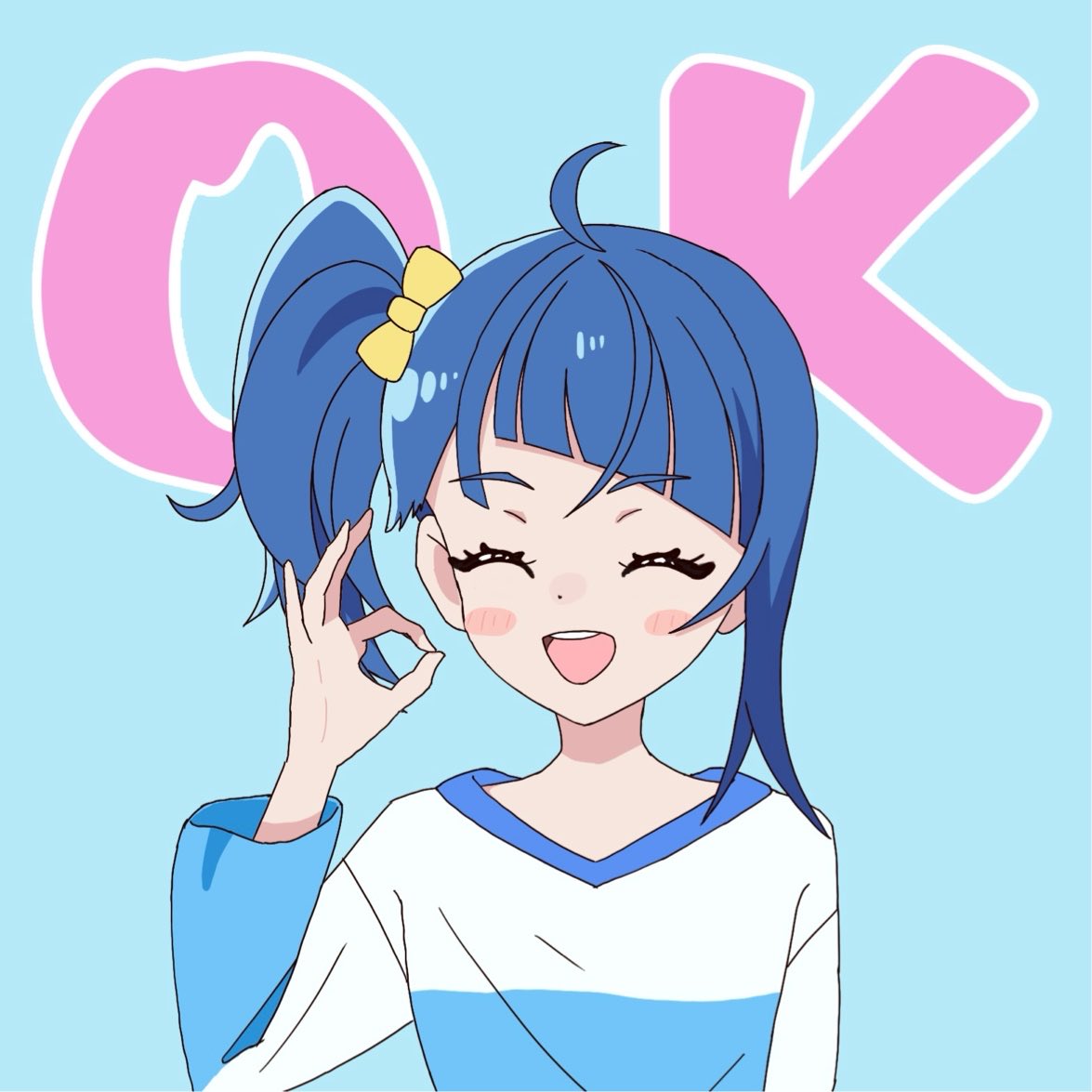 スタンプ風ソラさん #precure