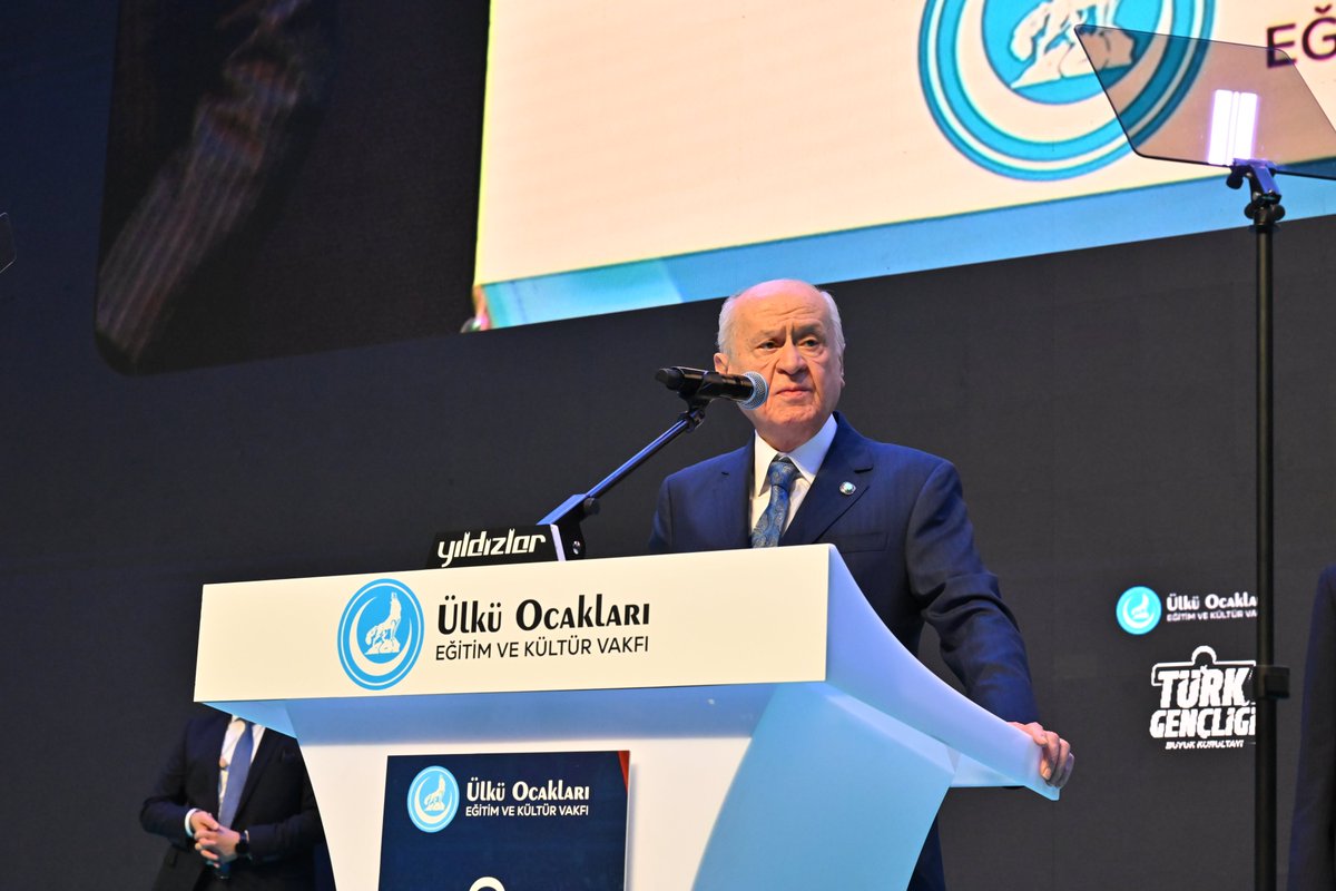MHP_Bilgi's tweet photo. Ülkü Ocakları Eğitim ve Kültür Vakfı ''Türk Gençliği Büyük Kurultayı''

19 Mayıs 2026 https://t.co/WMaAPPb55I