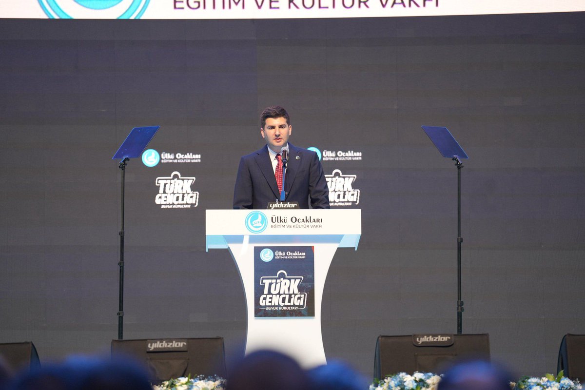 MHP_Bilgi's tweet photo. Ülkü Ocakları Eğitim ve Kültür Vakfı ''Türk Gençliği Büyük Kurultayı''

19 Mayıs 2026 https://t.co/WMaAPPb55I