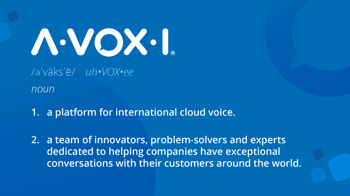 AVOXI's tweet photo. Enterprise voice is hard. It doesn't have to be.

Global coverage. CX integrations. Software management. Intelligent monitoring.

One platform. 150+ countries. Zero compromises. → https://t.co/gxdiWjnoyJ

#globalvoice #enterprisevoice #avoxi https://t.co/QhhkqdKdpN