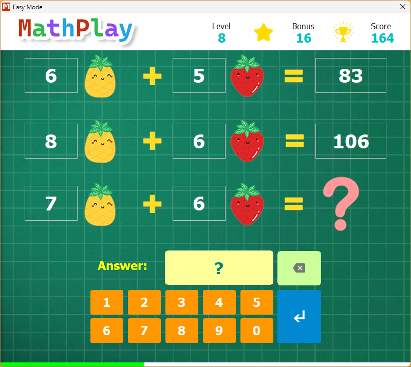 _DonnieWong's tweet photo. Can you solve this in a minute without paper and pen?
Download MathPlay, avalible for free on Microsoft Store https://t.co/eLbVc4iAX7

#mathplay #math #mathgame #mathpuzzle #mathapp 
#mathforkids #braingames #school #education https://t.co/MdkqytN8wD