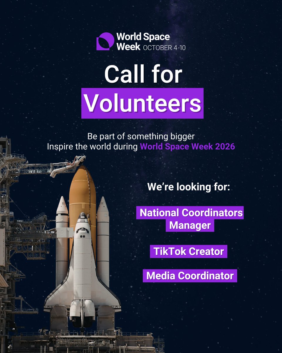 World Space Week tweet media