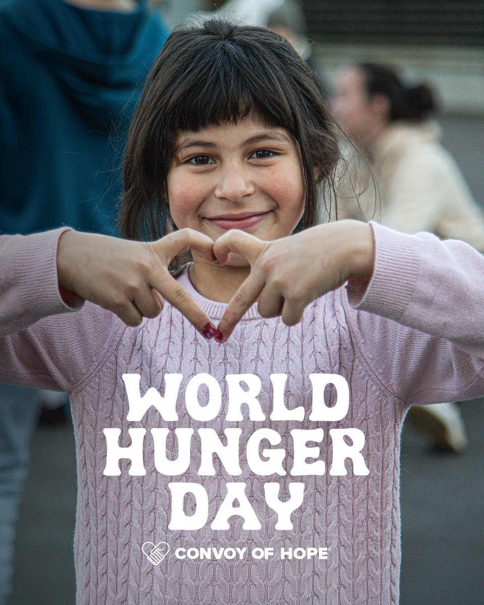 bottradio's tweet photo. When you support Convoy of Hope’s work around the world, you’re not simply meeting physical needs … you’re restoring confidence and dignity. 
Today, consider giving a gift in honor of #WorldHungerDay and help break cycles of poverty for good.  https://t.co/lB3qxRSrPM https://t.co/eGAqS6W1np