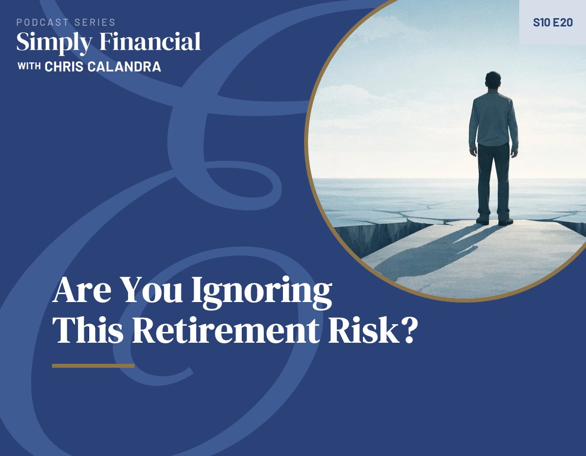 elliott_wealth's tweet photo. There is a retirement risk that not many people think about &amp; it could quietly derail your retirement plan. Learn what it is &amp; how to mitigate against it in this episode: https://t.co/fQPtW5A6ol https://t.co/6C1AKfXIew