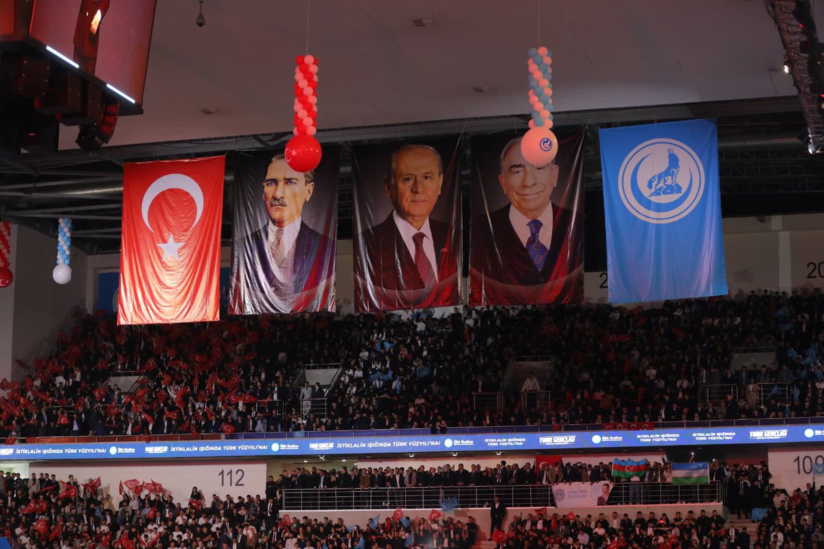 MHP_Bilgi's tweet photo. Ülkü Ocakları Eğitim ve Kültür Vakfı ''Türk Gençliği Büyük Kurultayı''

19 Mayıs 2026 https://t.co/uC7fVmHXDv
