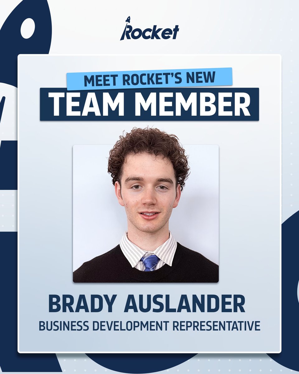 alumni_rocket's tweet photo. Thrilled to welcome Brady to the Rocket team, excited to see what’s ahead!🚀⭐

#LegacyRedefined https://t.co/k6n3mPxAg4