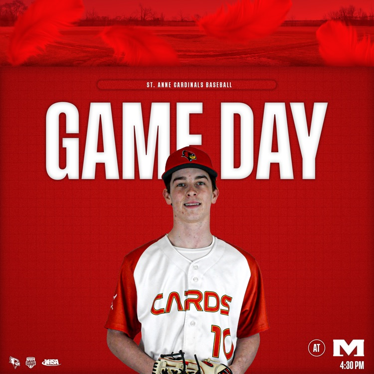 SACHS302's tweet photo. Cardinals baseball closes out the regular season at Manteno! 🐦⚾️

#CardinCulture https://t.co/vpjdRFFgTp