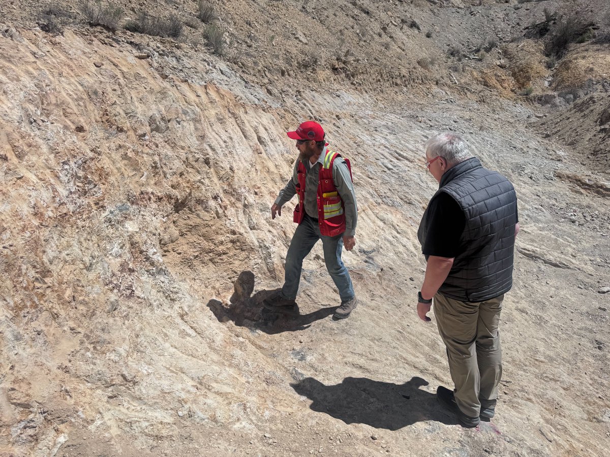 bernhardt_group's tweet photo. The Bernhardt Group Chairman, @davidlbernhardt, was pleased to join American Tungsten &amp; Antimony in Utah last week.

AT4 is working to strengthen U.S. critical mineral supply chains, including through its new antimony processing facility in Cedar City, Utah. https://t.co/c9uas67cOd