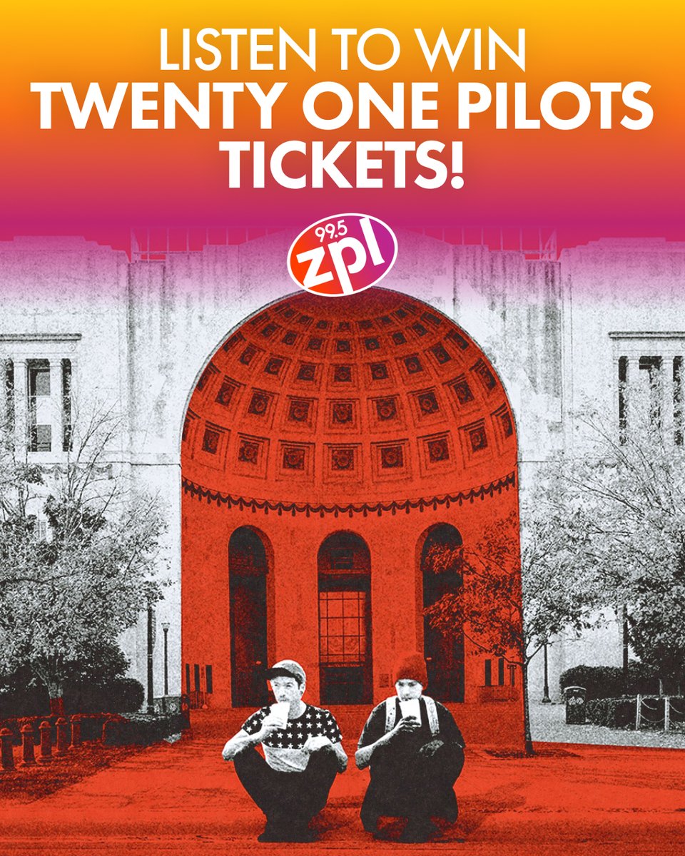 995zpl's tweet photo. Twenty One Pilots are playing Ohio Stadium on October 17th and the Smiley Morning Show have your chance to go! Listen all week long and you could win!

🎟️: https://t.co/EVM5VGMPbB
📻: https://t.co/II6HH5w6i6 https://t.co/1MpTfjzIJ0