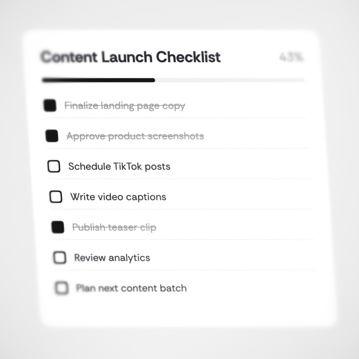 slatesource's tweet photo. ☑️ There is nothing more satisfying than checking things off.

The Checklist chip puts a real, interactive list on your slate. Track a project, share a packing list, map out a process. Simple. Satisfying.

#Slatesource #ChecklistChip #ToDoList https://t.co/EpmwRQAu8N