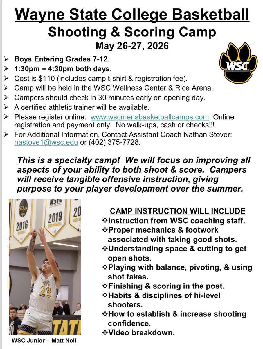 Wayne State MBB tweet media