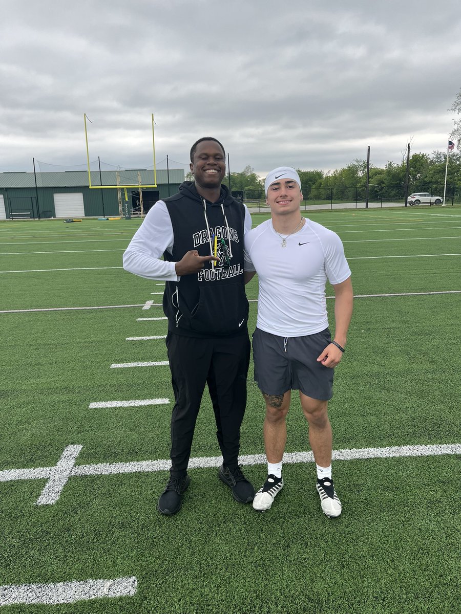 MullinsLinkin4's tweet photo. Thank you @TUDragonFB and @Coach_Boldiis for getting me out to the camp! I loved the atmosphere and hope to keep pursuing my dream here. https://t.co/U5wZ3TERtc