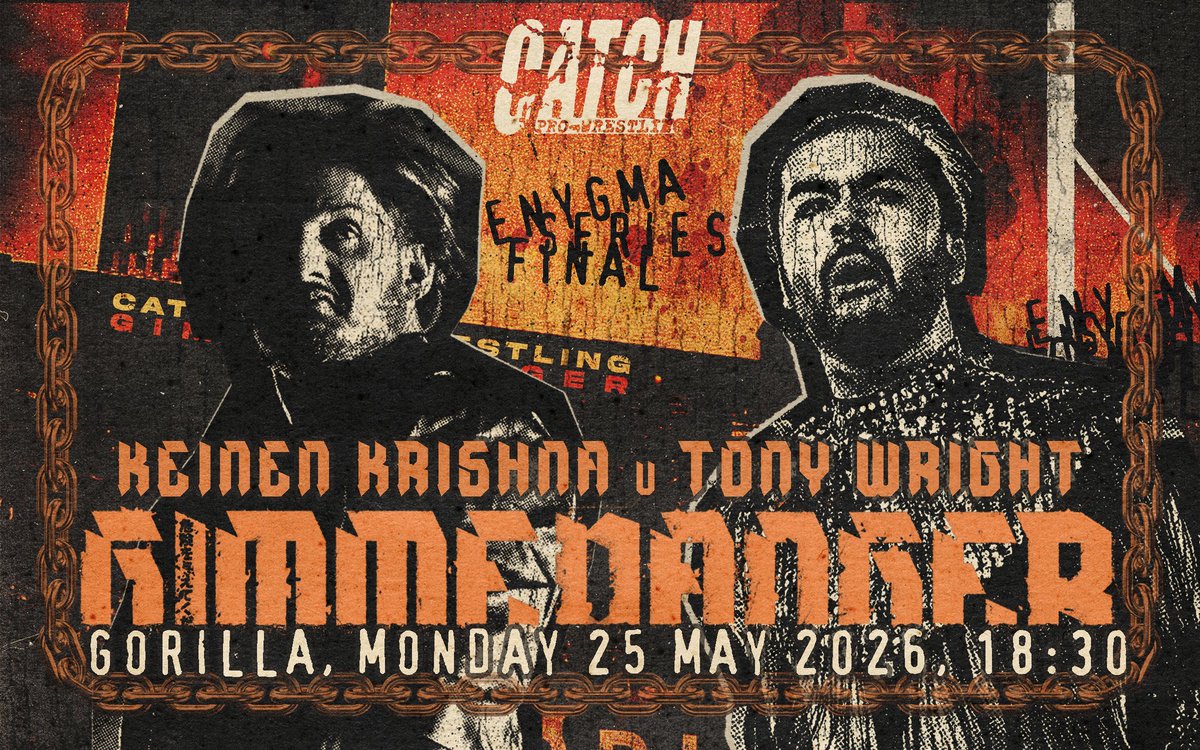 CATCH Pro-Wrestling - 25 May, next show tweet media