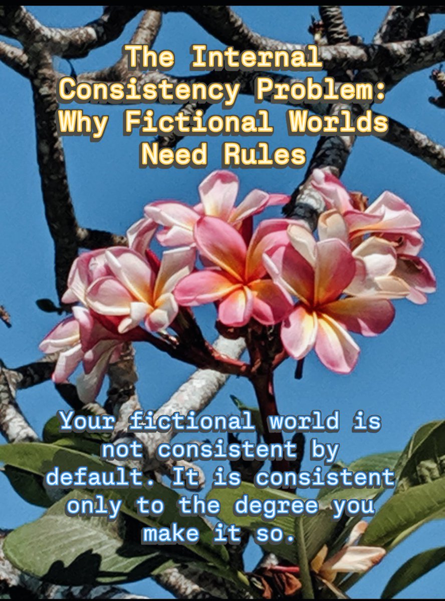 spiffai's tweet photo. Sanderson's First Law generalizes past magic. Every invented system needs rules. 
A quick test for your world in the guide: https://t.co/dah5ZD6T5I

#WorldBuilding #FantasyWriting #AmWriting #WritingCommunity #TTRPG #Sanderson https://t.co/ypVhDJ5DUe