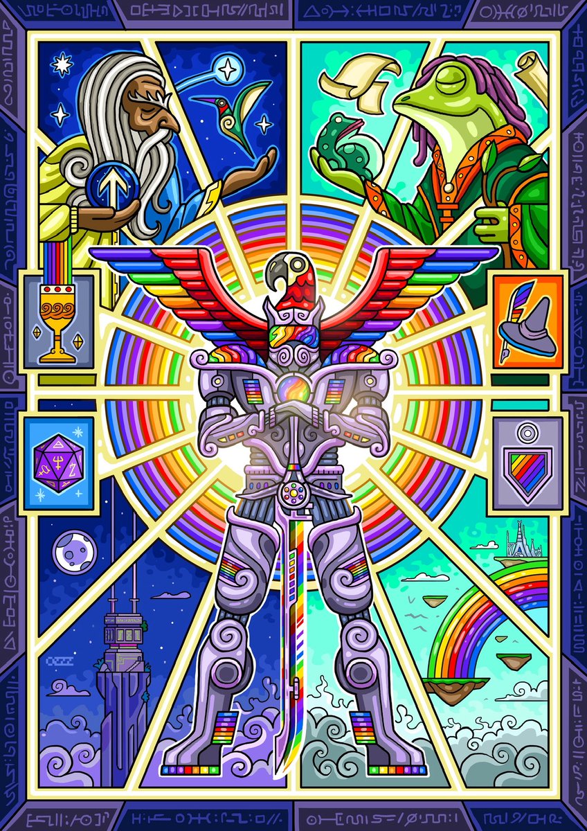 Tadmajor's tweet photo. @ForgottenRunes All the color magic https://t.co/rYsC9o4MPx