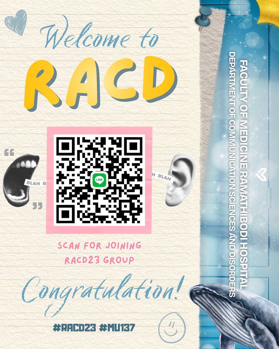 Ketchuppy_'s tweet photo. Congratulations to #dek69 ทุกๆคนนะคะ น้องๆคนไหนติด #racd มาเข้าไลน์กรุ้ปนี้ได้เลยน้าาา พี่ๆรอเด่กๆอยู่ #มหิดล #สื่อความหมาย https://t.co/vmNQkWf0AH