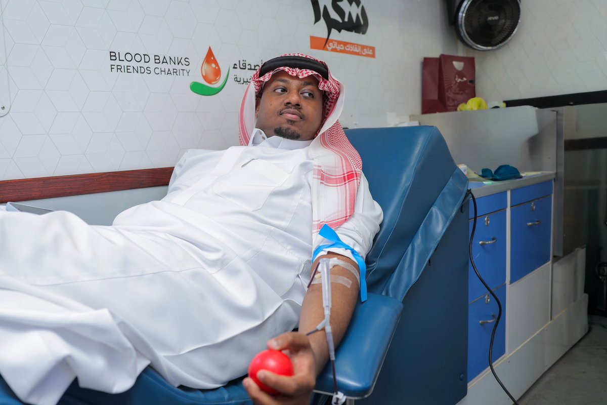 DAMY_MED's tweet photo. برعايـةٍ من @RiyadBank 

أقامت جمعية #دمي بالتعاون مع تجمع الرياض الصحي الثالث، حملة التبرع بالدم لضيوف الرحمن ودعم بنوك الدم بمكة المكرمة خلال موسم #الحج 1447 هـ وذلك في شركة الرياض القابضة https://t.co/H1CDBXcKa0