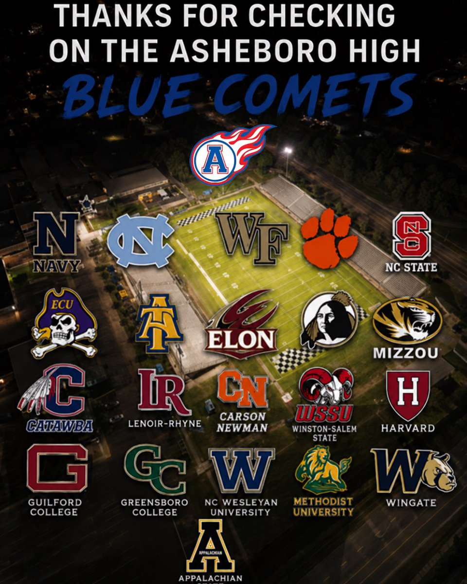 bluecomet_fb's tweet photo. Thank you to all the schools that checked in on our guys this spring https://t.co/B06lM9cTjx