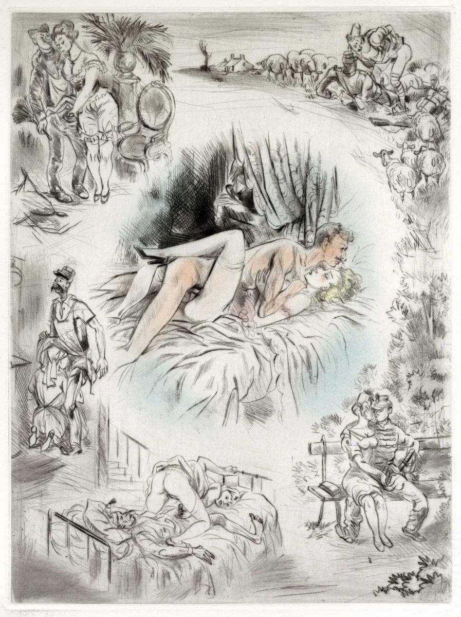 Towards the end of his artistic career André Collot produced a series ...