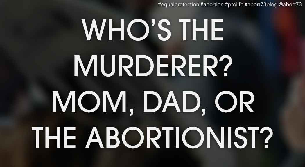 abort73's tweet photo. New from the Abort73 Blog. Read or Listen: "Who’s the Murderer? Mom, Dad, or the Abortionist?" A response to the disagreement between @scottklusendorf &amp; @sgruber91 over #equalprotection bills.
https://t.co/ma4qPbcpN7 https://t.co/3BjNNTVT6n