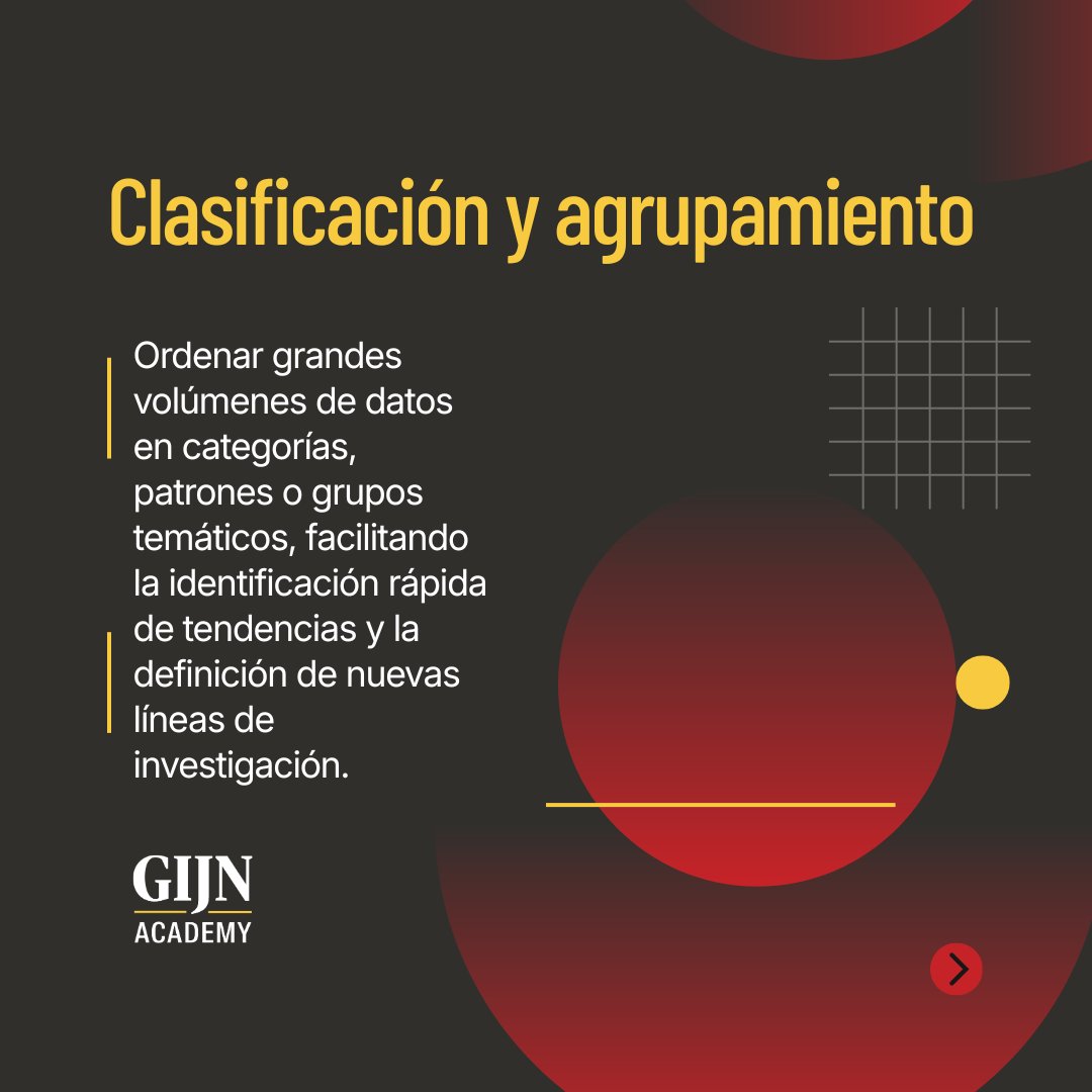 gijnEs's tweet photo. 🤖📊 La IA ya está transformando el periodismo de datos. ¿Cómo puedes aprovecharla en tus investigaciones?

En este 🧵 te compartimos 3 usos prácticos que abordará Rigoberto Carvajal [@rcarvajal85] ingeniero de datos en @CLIP_AmericaLat, en un taller gratuito de GIJN Academy https://t.co/ErCSpXIzgA