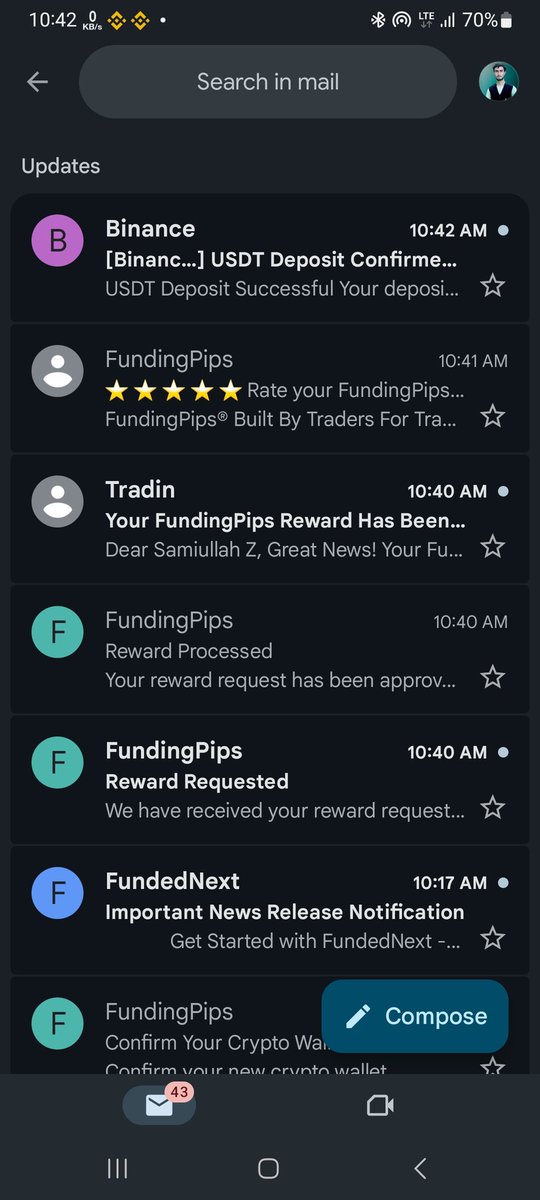 SamiZarif0's tweet photo. 1k instant account reward 
Thank you 
@fundingpips 
@Khldfx 
@ronna256 https://t.co/FQrV21TDs3