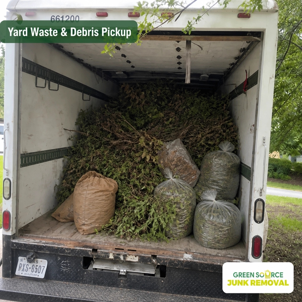 GreenSourceJunk's tweet photo. Yard looking like a jungle? 🌿 Let us help! We haul branches to clippings. Our 13ft trucks mean fewer trips! 🚛

Book now:
📞 682-367-8335
🌐 https://t.co/rZElHGQgIW
📧 greensourcejunk@gmail.com

#YardWaste #Landscaping #CleanUp #GreenSource #DFW https://t.co/9YlFYmsHay