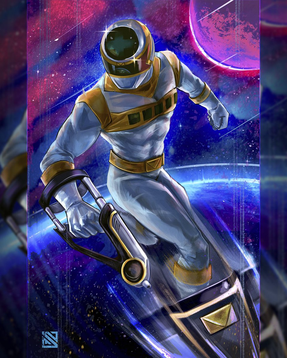 MyNameIsShaunnn's tweet photo. 🚨NEW ART! 🚨

My take on a Power Rangers In Space Silver Ranger variant cover. Had a lot of fun with this one! Will be available as a new print soon! 

@boomstudios @justin_nimmo 

#PowerRangers 
#PowerRangersInSpace
#VariantCover https://t.co/5Ud8jlwiKB