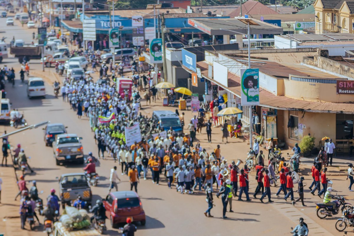 OlivielOfficial's tweet photo. The streets of Jinja came alive with colour, rhythm and heritage as hundreds marched in celebration of International Museum Day 2026.

From key sector players to schools, heritage champions, the procession turned the city into a moving museum of identity, pride and unity
#IMD2026 https://t.co/NX7TgdDPHM