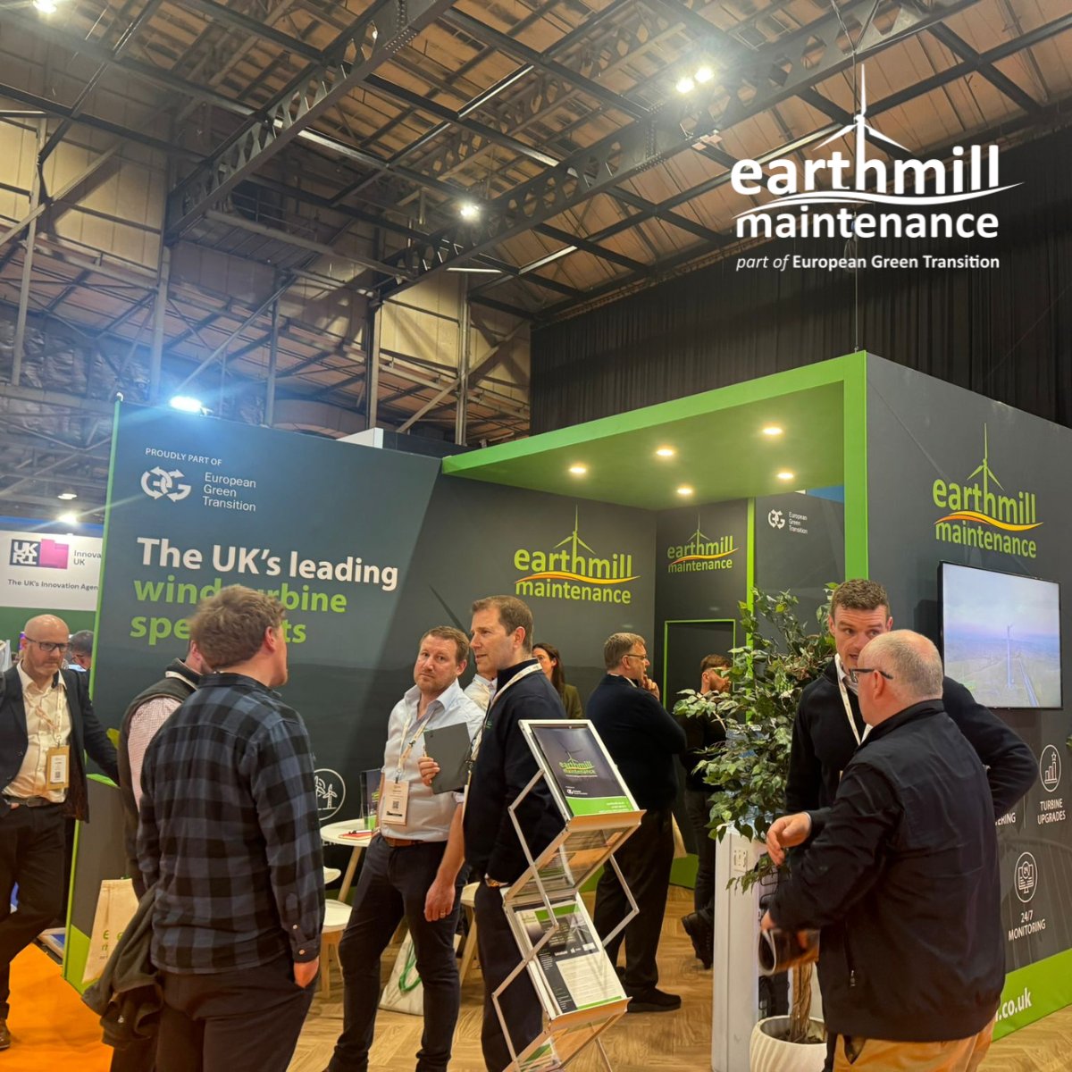 EarthmillUK's tweet photo. Great few days in Glasgow at the @AllEnergy  Conference with #Earthmill

✅ Repowering opportunities growing fast 
✅ Data &amp; predictive maintenance becoming essential ✅ More supportive UK policy environment

Thanks to @europeangreent and our partners for joining us!

#AllEnergy https://t.co/pRpPwwnV3y