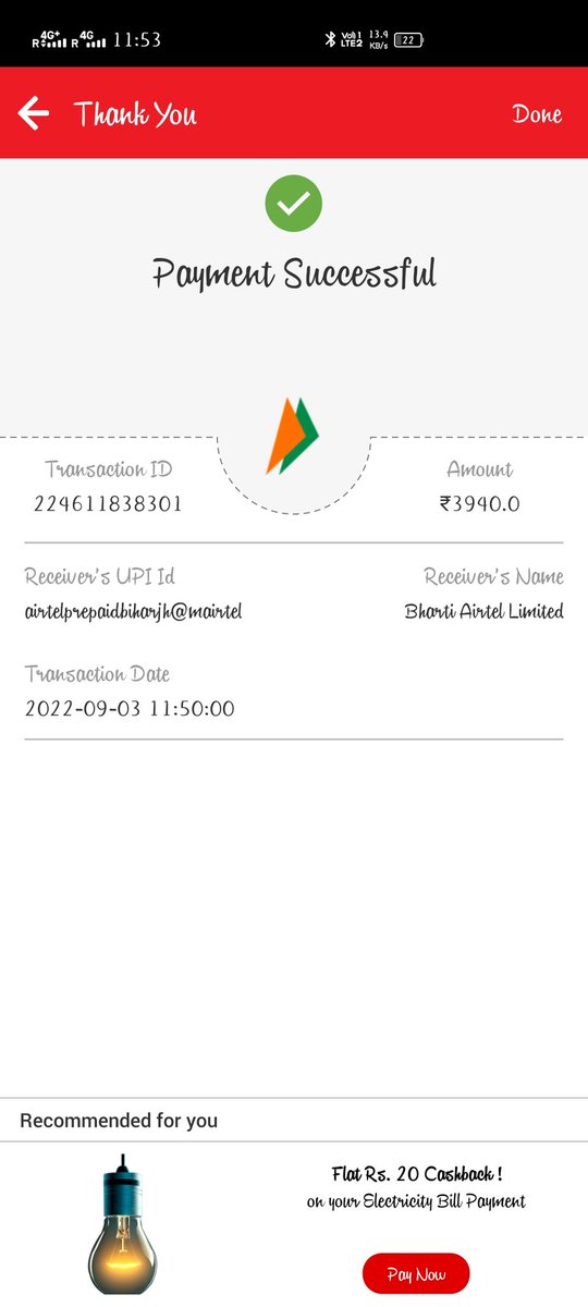 Navrajmohi's tweet photo. @airtelbank @airtelindia @Airtel_Presence  i haven't got refund https://t.co/N90KHwfCzL
