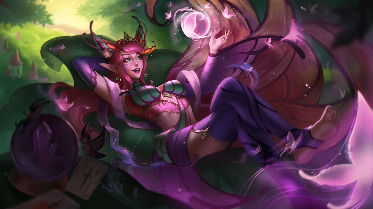 tashinaart's tweet photo. No AI. Made in photoshop with love for league of legends. https://t.co/B0GVdCZmiN