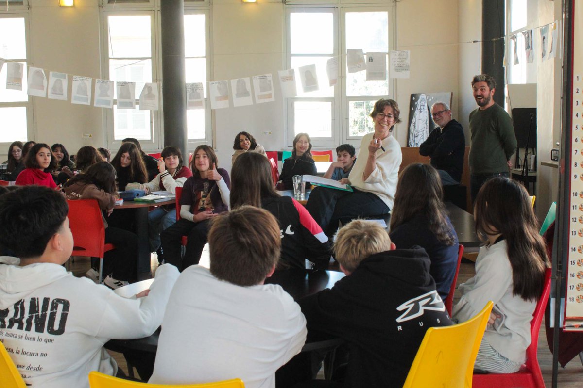 LiceoUNLP's tweet photo. Marina Franco en el #LiceoVM: reflexión y debate sobre la última dictadura

La reconocida historiadora visitó la escuela y compartió una jornada junto a #estudiantes de 2° año y docentes.

https://t.co/5YfW1YnObd

#LVM #UNLP #Historia https://t.co/cis7MeitRb