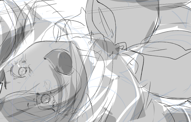 wip
久しぶりに漫画描いてる… 
