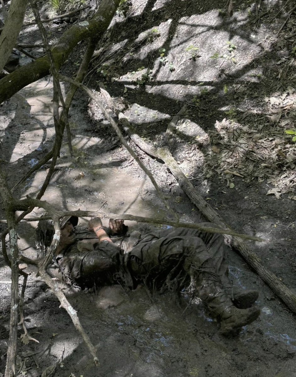 Missouri_NG's tweet photo. Rain, shine, or mud — always training. Soldiers from the Scout/Sniper Platoon, HHC, 3-138 Infantry Regiment conducted a Ghillie Wash to prepare camouflage systems. #ArmyTraining #OperationalReadiness https://t.co/RJ5UvUA4Xb