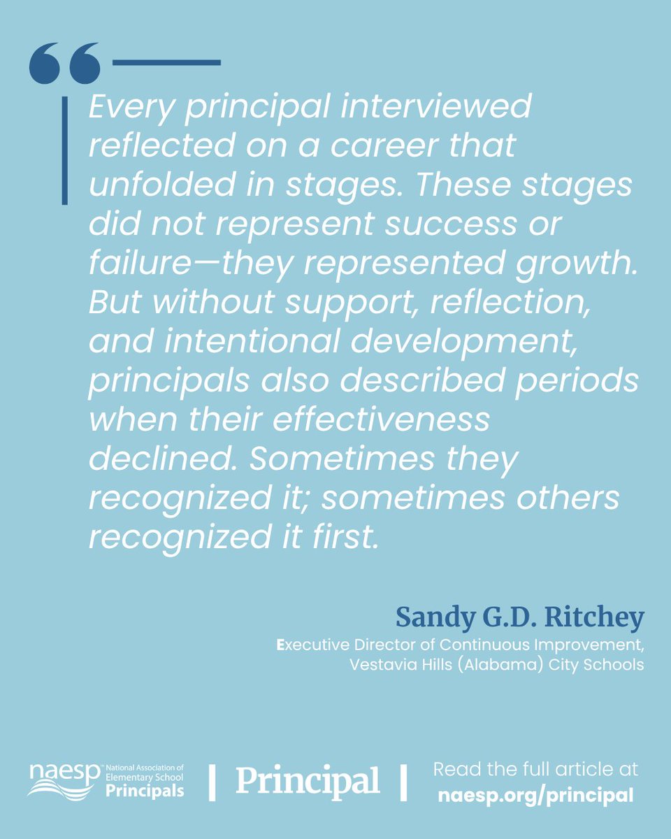 National Assoc. of Elementary School Principals tweet media