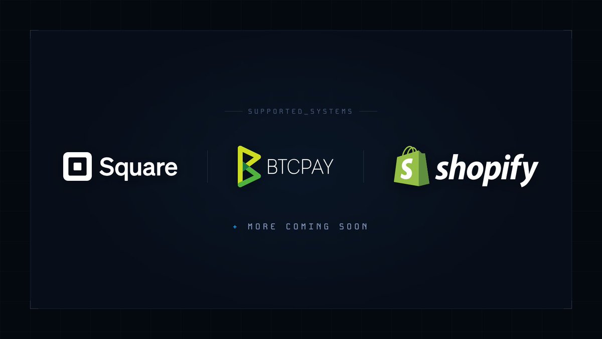 agi_cash's tweet photo. Any @Square, @Shopify or @BtcpayServer merchant can now sell closed-loop Bitcoin gift cards and offer Bitcoin rewards to grow Bitcoin volume at checkout.

No card fees. Instant settlement. No new hardware.

Merchants join here: https://t.co/cYfL4By0EA https://t.co/wieTd3M7vB