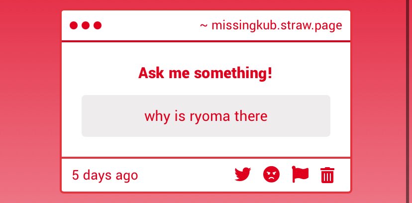 missing monokub tweet media