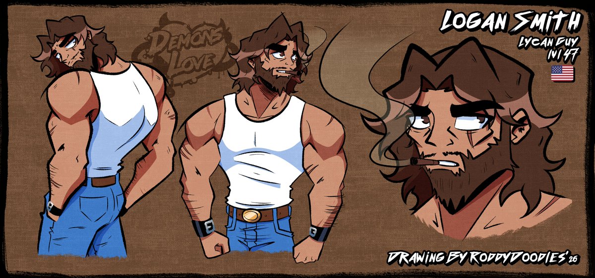 DemonsLove4Ever's tweet photo. 🤎Here's the Lycan Guy of the DL Family 🌕
#demonslove4ever https://t.co/ZtPoUkV1mg