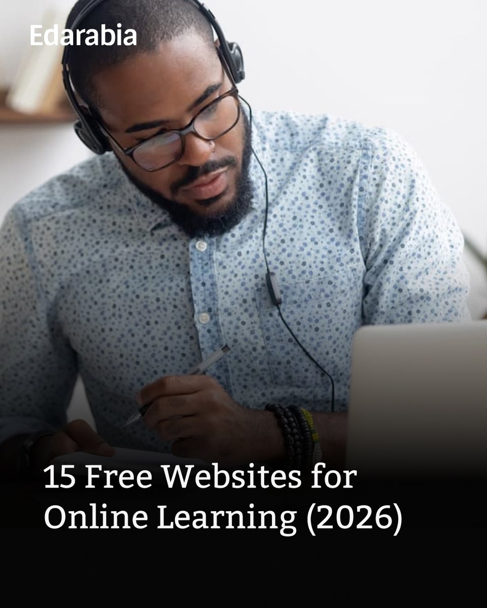 EdarabiaAsia's tweet photo. Learning has no limits 🌍📚
Upgrade your skills, explore new subjects, and learn from top institutions — all without spending a dime. The world’s best classrooms are now just a click away.

Read More: https://t.co/ou3mRNUCXA https://t.co/Z70akcUtfO
