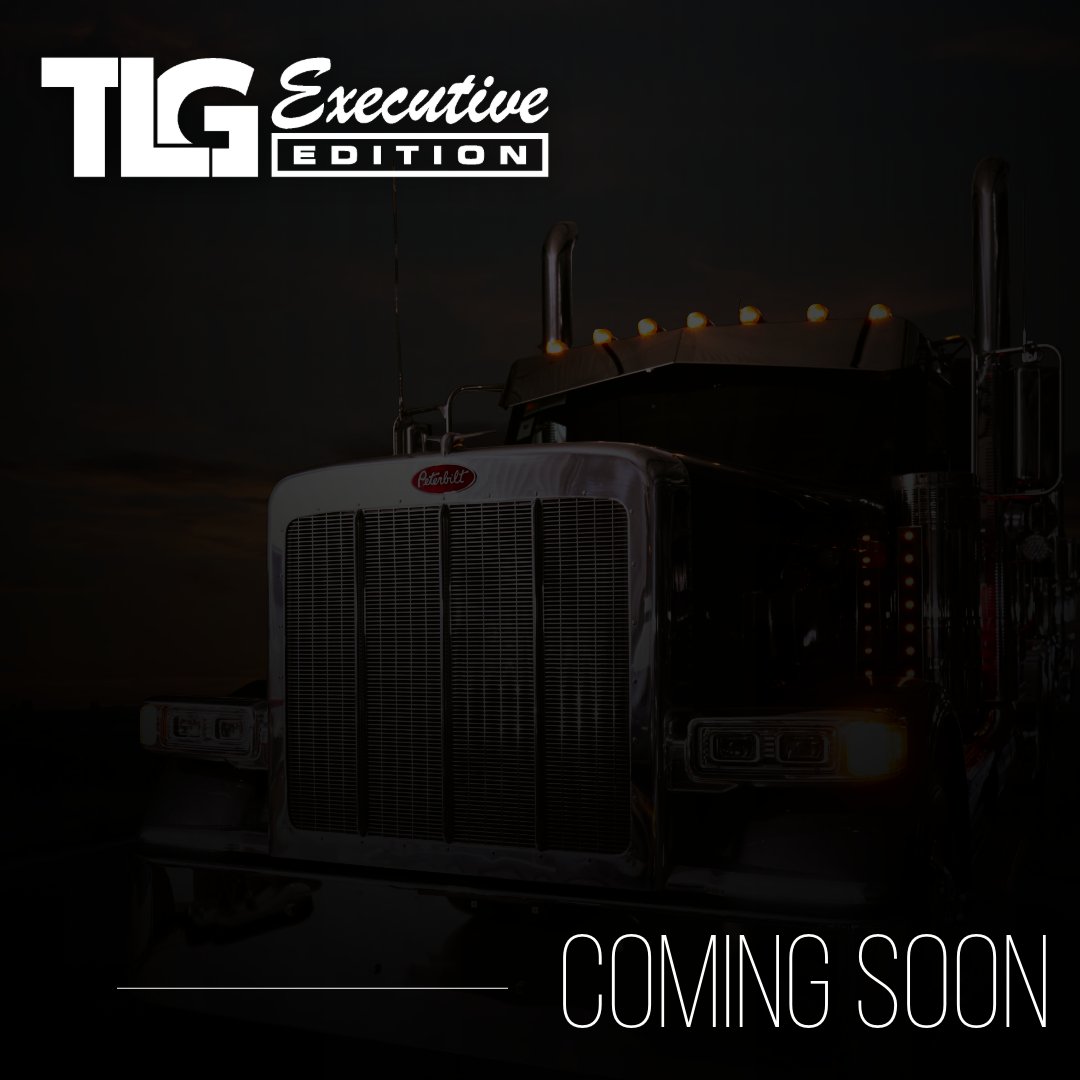 TLGPeterbilt's tweet photo. 𝑪𝙊𝑴𝙄𝑵𝙂 𝙎𝑶𝙊𝑵 - 𝐌𝐚𝐲 𝟐𝟏 
The TLG Executive Edition. Custom, classic and one-of-a-kind.

@PeterbiltMotors https://t.co/69w43GoFSI