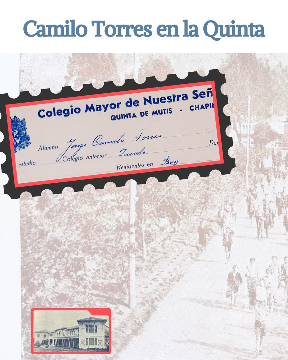 ArchivoHUR's tweet photo. #RecomendadoDelBlog Hace años, seguimos el rastro al joven Camilo Torres en la Quinta de Mutis. Revisamos los apuntes y aportamos nuevos datos, gracias a El Colegial, revista del Colegio Mayor de Nuestra Señora del Rosario. Quinta de Mutis.
https://t.co/T4qIYYXG75 https://t.co/bOJJnIUJUI