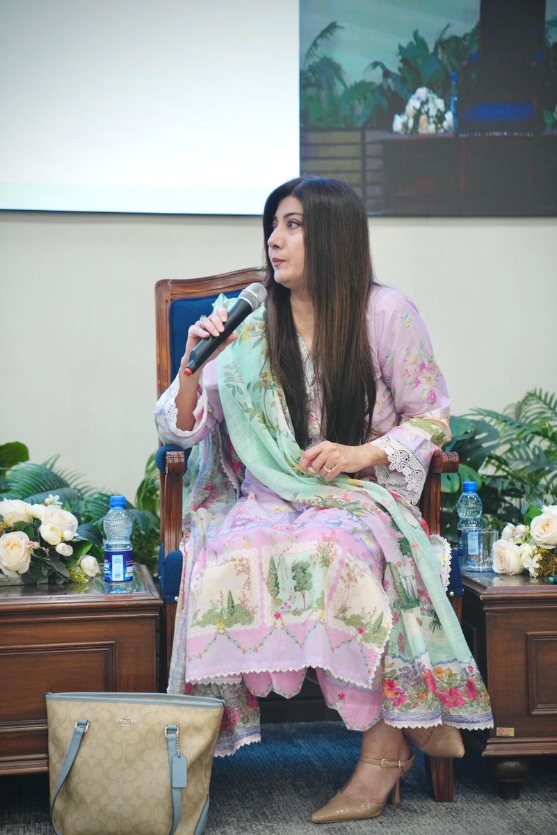 unwomen_pak's tweet photo. “At what point do we stop calling it a capacity gap &amp; start calling it intentional neglect?
At the #GESI in DRR panel, @FahmidaIqbal called for gender inclusion to become non-negotiable in in disaster risk reduction.
@UNDRR @ndmapk  #SendaiFramework #WomenInDRR https://t.co/QHGHslLmgD