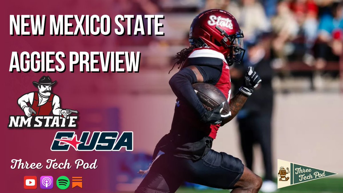 ThreeTechPod's tweet photo. Conference USA fans, your full 2026 Conference Preview is live on our Substack! 

Will Kennesaw State defend their title? Is Delaware ready to win a championship? Is Liberty poised for a bounce back?

We've got our breakdowns and predictions below 👇
#CUSA | #CFB https://t.co/KhnowDtwCm