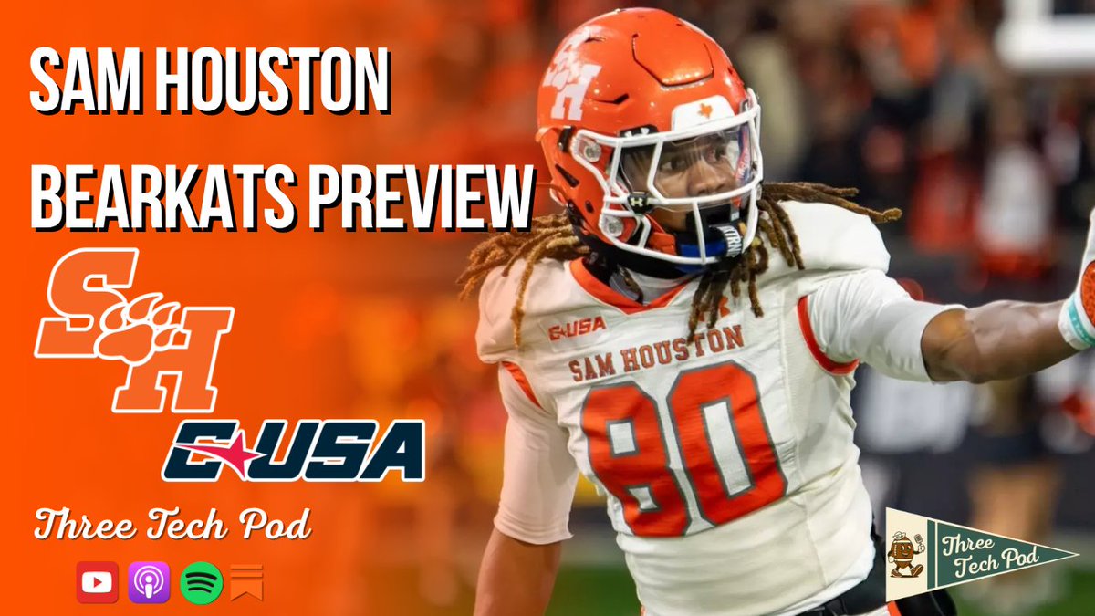 ThreeTechPod's tweet photo. Conference USA fans, your full 2026 Conference Preview is live on our Substack! 

Will Kennesaw State defend their title? Is Delaware ready to win a championship? Is Liberty poised for a bounce back?

We've got our breakdowns and predictions below 👇
#CUSA | #CFB https://t.co/KhnowDtwCm